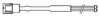 MERITOR 68320654 Warning Contact, brake pad wear